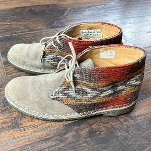 Clarks Desert Boot Woolrich Edition sz 9 womens